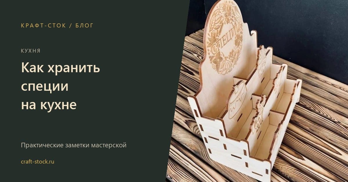 Как хранить специи на кухне: сроки, тара и органайзеры