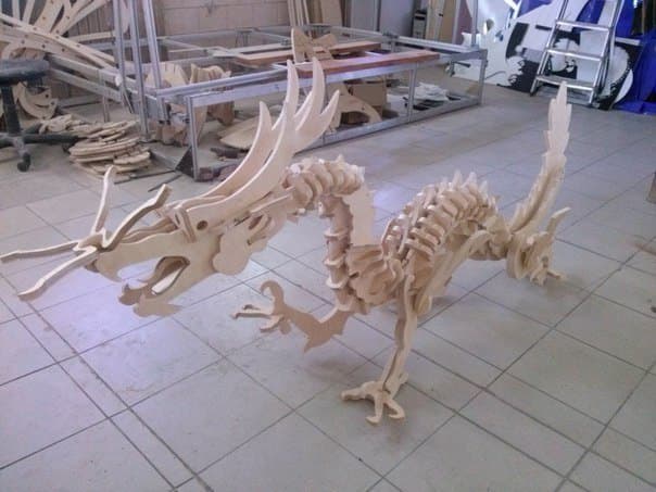 3D динозавр