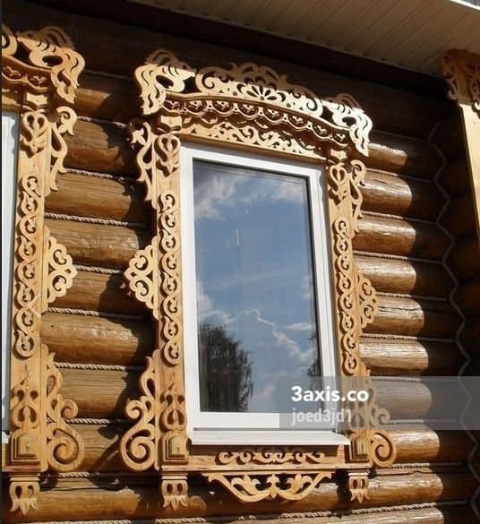 Декор окна