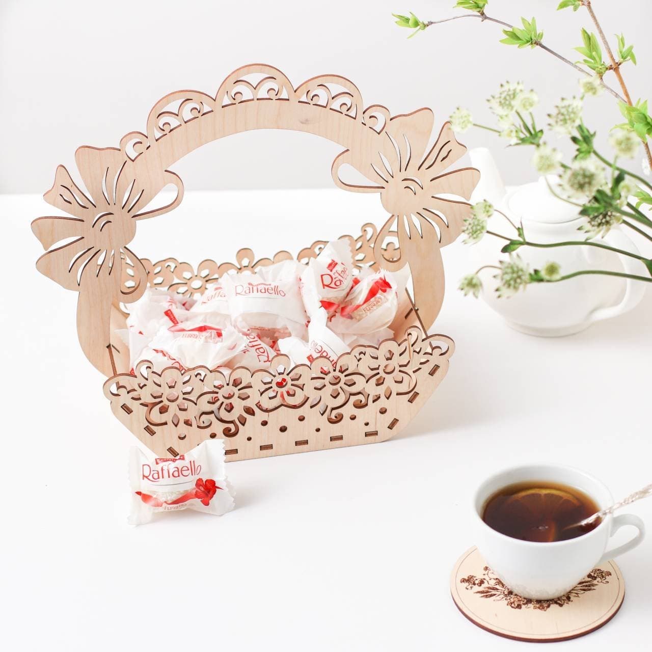 Корзина для конфет лёгкая