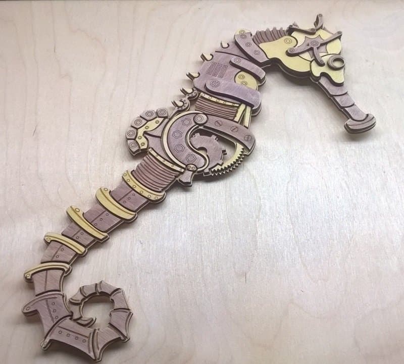3D морской конёк крупный