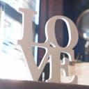 Деревянная надпись LOVE — фото 2